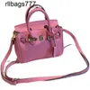 Designer Platinum Leather BK Handbag Mini Bag Womens 2024 Fashion Small Mångsidig Single Shoulder Messenger