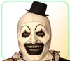 Joker Latex Mask Serrifier Art The Clown Cosplay Masks Horror Full Face Helmet Halloween Costumes Akcesorium Party Party H5003122