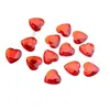 DIY Tillbehör Peach Heart Acrylic Flat Bottom Sticker Taiwan Akryl Diamond Beauty Decorations