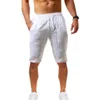 Calças masculinas sólidas fitness casual homens soltos curto verão macio trabalho praia shorts entrega entrega vestuário dhcbs