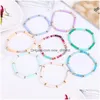 Perlé Nouveau 8 Styles Mélanger Couleur Verre Rocaille Perle Vsco Fille Amitié Bracelet Femmes Boho Bracelets Réglables Bracelet Bijoux Cadeaux F Dhcqj