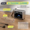 Cleaners 800ml Ultrasonic Cleaner Bath Timer Jewelry Brush Glasses Manicure Stones Cutters Dental Razor Parts Ultrasound Sonic