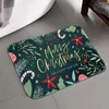 Carpets Christmas Decorative Doormat Non-Slip Washable Winter Door Mat Rugs Entryway Front Porch Farmhouse Decor 40 60cm Home Textile