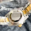 Automatische Uhr RLX Designer Herrenuhren Uhren Modeuhr Keramik Edelstahlarmband Cerachrom Gold Silber Band 40 mm Automatische goldene Herrenuhren
