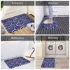 Carpets Personalized Japanese Seigaiha Wave Doormat Mat Anti-Slip Surfing Surf Bath Kitchen Toilet Rug Carpet 40 60cm