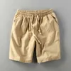 Mäns shorts herrar shorts sommar heta säljer män bomullslinne shorts avslappnad lös capris ungdom andas strand shorts plus storlek 6xl 5xl 4xlc240402