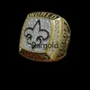 Designer 2009-2023 Super Bowl Championship Ring Luxury 14K Guld Fotbollsmästare Rings Star Diamond Jewelry for Man Woman