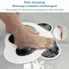 Коврики для ванной, силиконовые милые панды, нескользящий массажный коврик для ног с всасыванием спины, экологически чистая чистка, безопасный душ для ванной комнаты C V9F3