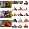 Mens soccer shoes ACCURACYes+ FG BOOTS cleats high ankle football boots purple black size 39-45 EUR