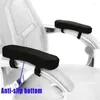 Pillow 2PCS Office Chair Arm Covers Pad Memory Foam Removable Armrest Adjustable Rest Game Pads