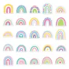 50 PCs ästhetischer Boho Regenbogen Vinylaufkleber wasserdicht