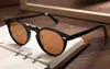 Hommes femmes OV 5186 Lunettes de soleil polarisées vintage OV5186 Retro Gregory Peck Brand Eyewear avec Box Box Grasses