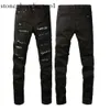 Amirir jeans designer jeans lyx trendig broderad denim byxor hög kvalitet ksbui amirir jeans 22 kvinna mager jeans rippade motostyle amirir jeans män 5388