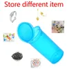 Storage Bottles 50pcs Moisture Top Bottle 80ml Proof Squeeze Case Box Stash Jar Spice Container Travel Smoking Accessories