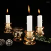 Candle Holders 1PC Dining Table And Festival Taper Glass Candlestick For Centerpiece Wedding