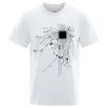 CPU Processor Circuit Diagram T Shirt Men Summer Cotton T-shirt Mens roliga toppar mode tees homme varumärke unisex kläder c99 240329