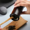 Zestawy herbaciarskie kreatywne ręcznie robione stare węglowe bambus przenośny herbata słoik uszczelniona pudełko na przybory prezentowe