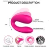 Andra hälsoskönhetsartiklar par vibrator s för kvinnor vagina klitoris stimulerar u typ vibrator g-spot massage kvinnlig masturbator vuxna produkter y240402