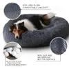 King Fluffy Dog Bed Bed Dinosaur Basked Beds Winter Warm Warm Outdize Barge Pet Cat Mat Supplies Supplies 240420