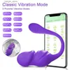 Inne produkty zdrowotne do noszenia wibrator aplikacji Bluetooth dla kobiet dildo łechtaczka stymulator stymulator zdalne wibrujące majtki samice dla par y240402