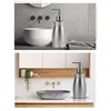 Vorratsflaschen Seifenspender Edelstahl und auslaufsicher Küche Badezimmer 1 400ML