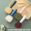 Outils de mesure Ly Cuisine Cuillère à riz MTI-Fonction Farine de grain avec échelle Grande capacité Facile à laver Poignée en matériau ABS Drop Deliver Oty7F