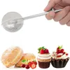 Baking Tools Kitchen Stainless Steel Flour Sieve Shaker Sugar Sifter Cocoa Duster Baker Gadgets Cake Dessert DIY Powder