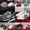 designer schoenen merkschoenen sneakers vrijetijdsschoenen platte sneakers herenschoenen gezwollen schoenen luxe leer graffiti zwart wit muzieknoot liefde hart borduurpatch