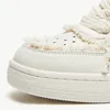 Sapatos femininos retro moda y2k estrela skate sapatos rua branco qualidade tênis de couro casal esportes ao ar livre sapatos casuais 240315