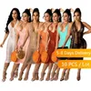 Sukienki swobodne masowe produkty hurtowe partie szydełka na plażę sukienki kąpielowe Kobiety Summer Hatler Hollow Out Midi Open Back Sexy Bodycon