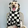 Vestuário de vestuário de cachorro roupas de inverno para cães grandes médios Golden Retriever Labrador someyed border rebanho anti-pêlo perdido dobra