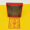 Figurines décoratives Dragon et phénix sceau/taoïste automatique huile posensible religieux de bon augure
