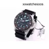 Men Sports Watch Panerais Luminor Automatic Movement Movement Watch Submerible PAM799 Titanium Carbotech Black Dial Swiss P9010 Brand Designers Wrist Ju1p