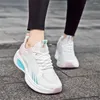 Casual Shoes Lace Up nie wsuwa damskich trenerów vulcanize panie fioletowe sneakery damskie sport