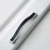 Verdickter Perlglanz-Silber-Kristall-Bohrgriff, moderner, einfacher Kleiderschrank, Tür, direkt ab Werk, Schublade, europäischer Stil, Schranktürgriff