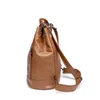 Sacs de taille Deconn Sac à main en cuir véritable 2024 Fashion Girl's Femmes Grande capacité Sac à dos à bandoulière Voyage Multifuction Sac de luxe