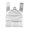 100 Multi-functional White Vest Plastic Bags That Can Be Reused, Grocery Packaging, Shopping Bags That Can Be Reused