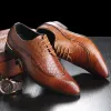 Stiefel Italienische Coiffeur Formale Schuhe Männer Klassische Odile Schuhe Männer Anzugschuhe Hochzeitskleiderbetreide Büroparty Oxford Schuhe Männer 698