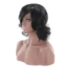 Wigs Similler Short Pixie Cut Synthetic Wigs For Women Curly Hair High Temperature Fiber Black