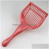 Cat Grooming Baojie/Baojie Sand Shovel Plastic Large Pet Cleaning And Products Wholesale Drop Delivery Home Garden Supplies Dhwc7