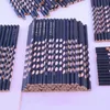 100400Pcs Groove Triangle Wooden Pencil HB Posture Correction School Office Supplies Stationery Writing Drawing 240319