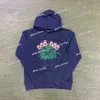 FEAR of Sp5der Young Thug 555555 Мужчины Женщины ESS Hoodie Мужские толстовки с капюшоном Розовая пена с принтом «Паутина» Толстовки с графикой Пуловеры Толстовка Joggers 508