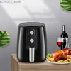 Air Fryers 75L air fryer TCJD01A household large capacity electric fryer intelligent multifunctional oven for baking egg piesgrilled chicken in the kitchen Y24040