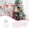 Vases 10pcs Christmas Tree Juice Bottles With Lid Candy Jar Empty Reusable Water