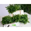 Decoratieve Bloemen 1Pack Kerst Pijnboomtakken Decoratie Kunstmatige Fake Plant Naalden Krans DIY Kerstboom Home Decor Jaar