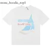 Rhude Hip Hop streetwear berömd designer mens t shirt trendig rhude skjorta hög kvalitet kort ärm grafisk tryckt kläder snabb torr rhude skjorta polo 6433