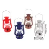1:12 Échelle rétro mini kérosène lanterne miniature lampe à huile diy house de maison accessoires de décoration ornements de sints