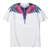 Rapper Street Tops Big Wings Designer Tees Uomo Estate Tshirt Oversize Girocollo Manica corta Top di lusso T-shirt di marca per adolescente Giovane