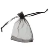 Storage Bags 100 Black Organza Wedding Favour Jewellery Pouches 9cm X 12cm