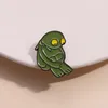 漫画悲しい動物のブローチエナメルピン面白い孤独なカエルのブローチバックパックバッジラペルピン動物宝石ギフト